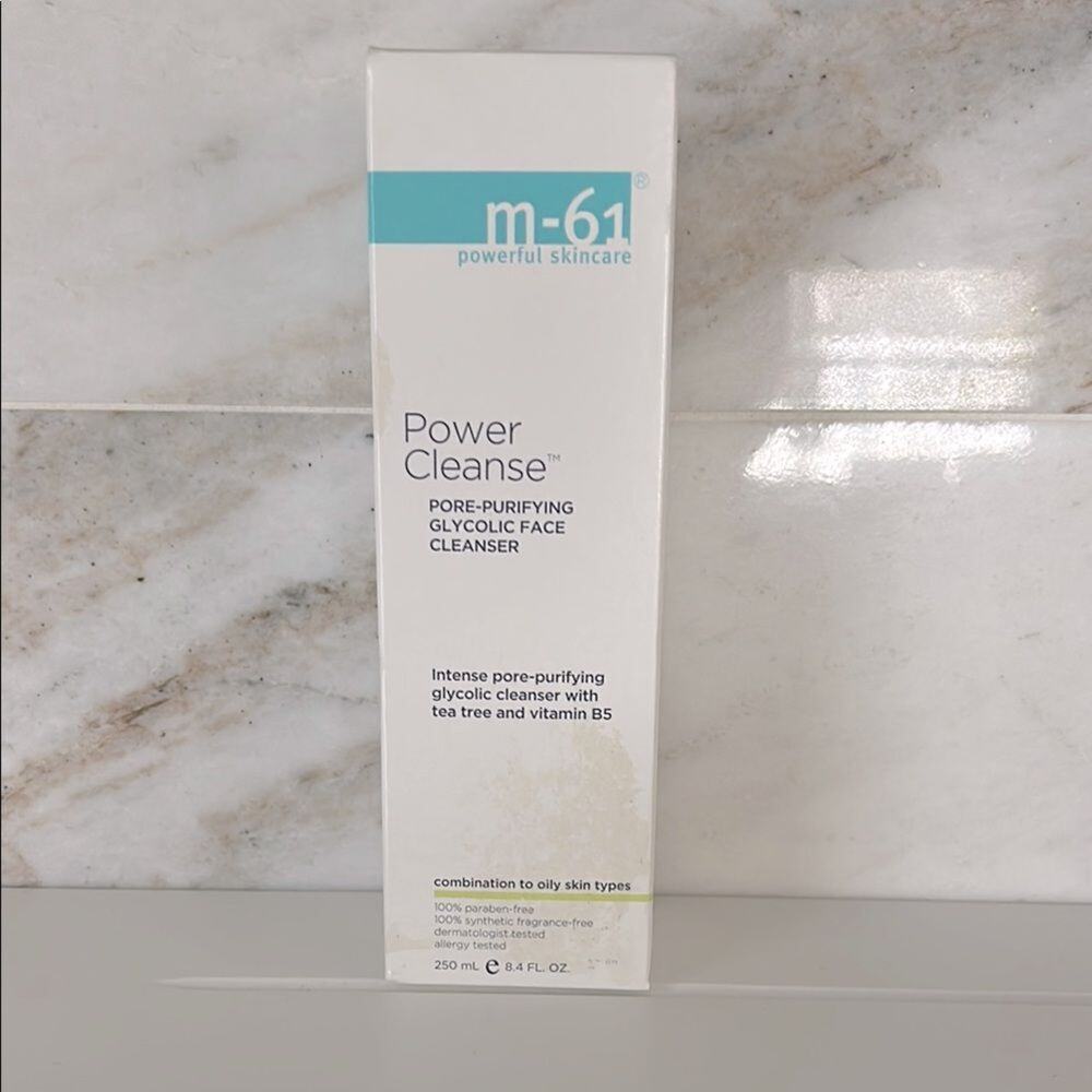 M-61 Power Cleanse Face Cleanser - NIB